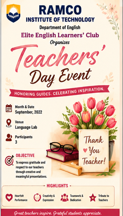 Teachers' Day Event